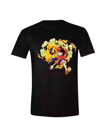 One Piece T-Shirt Luffy Attack