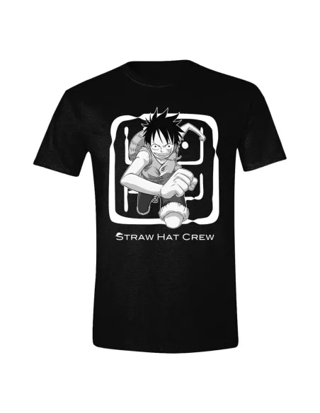 One Piece T-Shirt Luffy Jumping  PCMerch