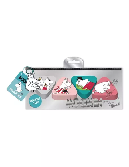 Moomins Eraser 4-Pack Case (10)