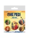 One Piece Pin-Back Buttons 5-Pack The Straw Hats  Pyramid International