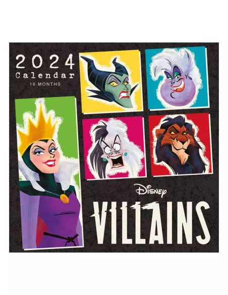 Disney Villains Calendar 2024 Once I was Alone