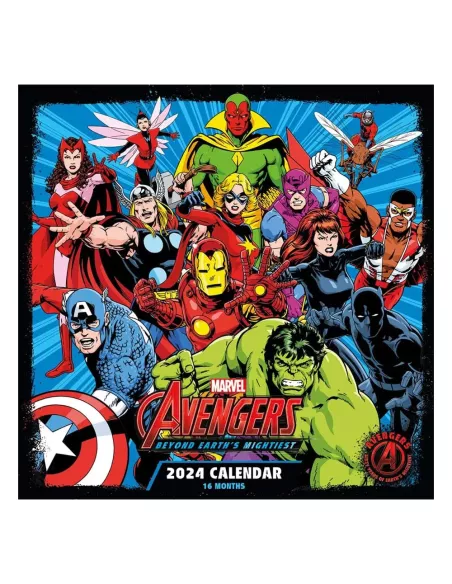 Marvel Calendar 2024 Avengers  Pyramid International