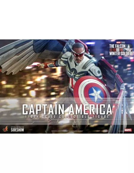 The Falcon and The Winter Soldier 1/6 Captain America 30 cm 431,99 € Hot Toys