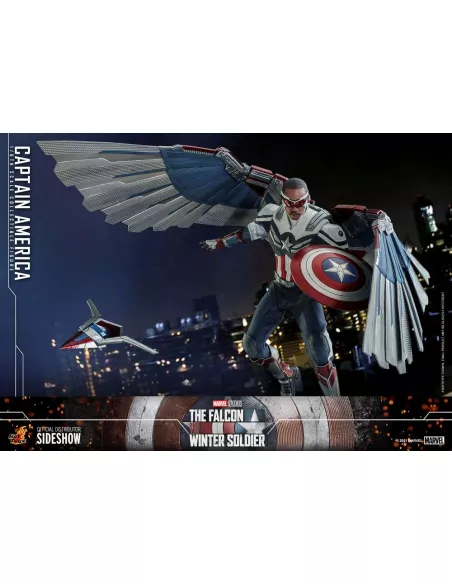 The Falcon and The Winter Soldier 1/6 Captain America 30 cm 431,99 € Hot Toys