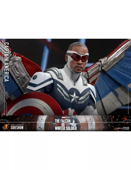The Falcon and The Winter Soldier 1/6 Captain America 30 cm 431,99 € Hot Toys