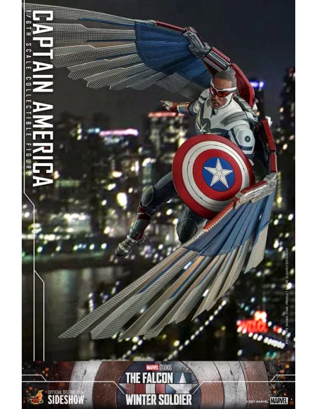 The Falcon and The Winter Soldier 1/6 Captain America 30 cm 431,99 € Hot Toys