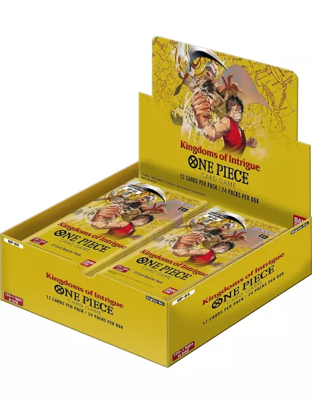 Box One Piece Card Game OP-04 Kingdoms of Intrigue ENG  BANDAI TRADING CARDS
