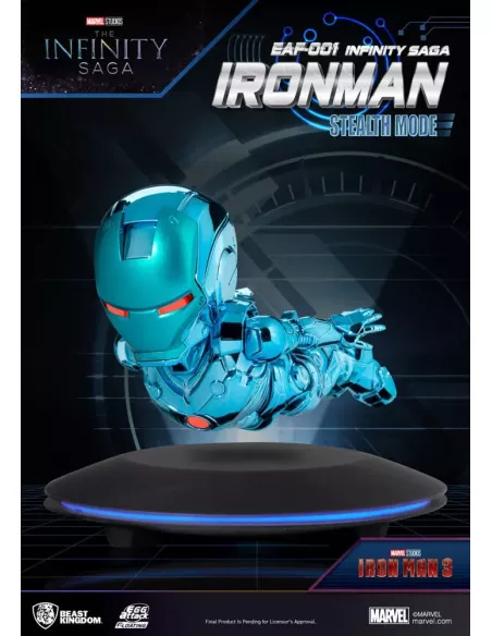 Marvel Mini Egg Attack Figures The Infinity Saga Ironman Stealth Mode 16 cm