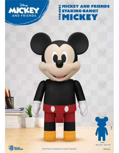 Disney Syaing Bang Vinyl Bank Mickey and Friends Mickey 48 cm  Beast Kingdom