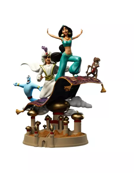 Disney Deluxe Art Scale Statue 1/10 Aladdin and Yasmine 30 cm