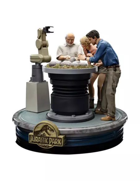 Jurassic Park Scale Statue 1/10 Dino Hatching 23 cm  Iron Studios