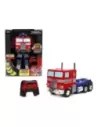 Transformers Vehicle Infra Red Controlled Transforming RC Optimus Prime 34 cm  Jada Toys