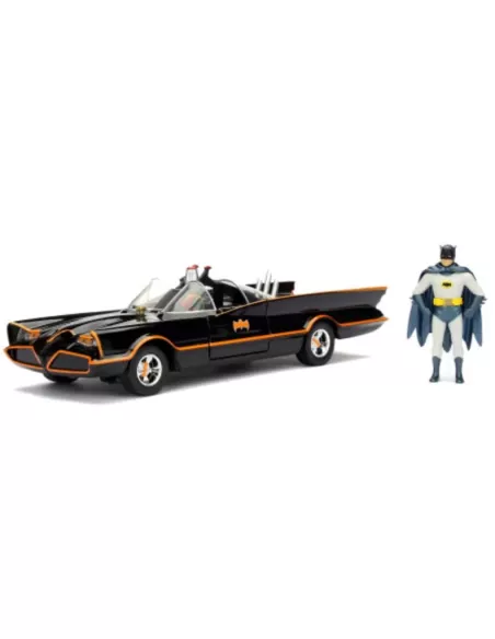 DC Comics Diecast Model 1/24 Batman 1966 Classic Batmobile  Jada Toys