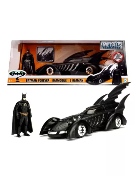 DC Comics Diecast Model 1/24 Batman 1995 Batmobile
