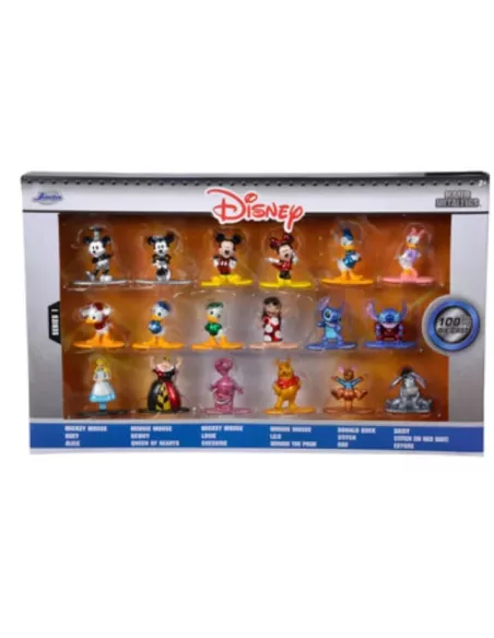 Disney Nano Metalfigs Diecast Mini Figures 18-Pack Wave 1 4 cm  Jada Toys