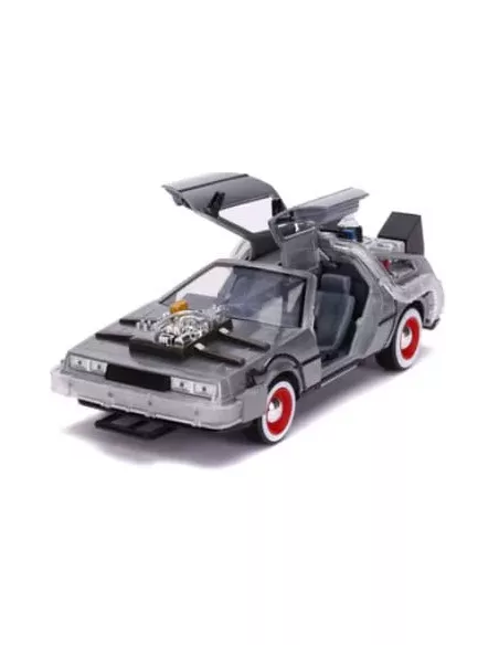 Back to the Future 3 Diecast Model 1/24 Time Machine Model 3  Jada Toys