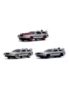 Back to the Future Nano Halloywood Cars Diecast Mini Cars 4-Pack  Jada Toys