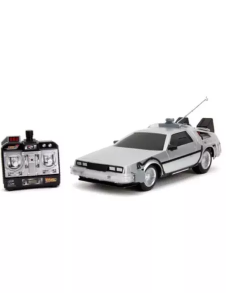 Back to the Future Vehicle Infra Red Controlled 1/16 RC Time Machine  Jada Toys