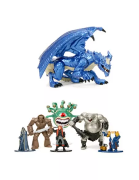 Dungeons & Dragons Nano Metalfigs Diecast Mini Figures 7-Pack 4 - 10 cm  Jada Toys