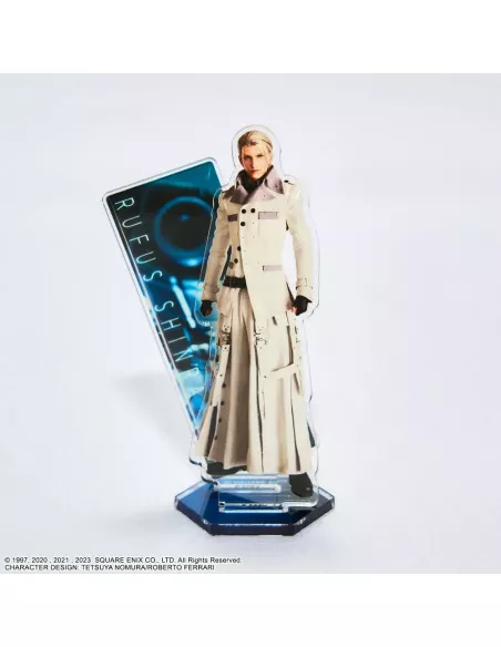 Final Fantasy VII Remake Acryl Figure Rufus Shinra 8 cm