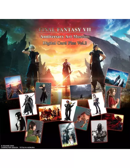 Final Fantasy VII TCG Anniversary Art Museum Digital Card Plus Vol. 2 Booster Display (20) ENG
