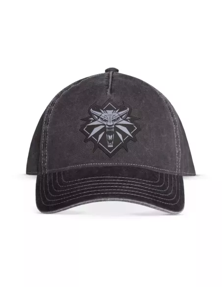 The Witcher Curved Bill Cap Wolf  Difuzed