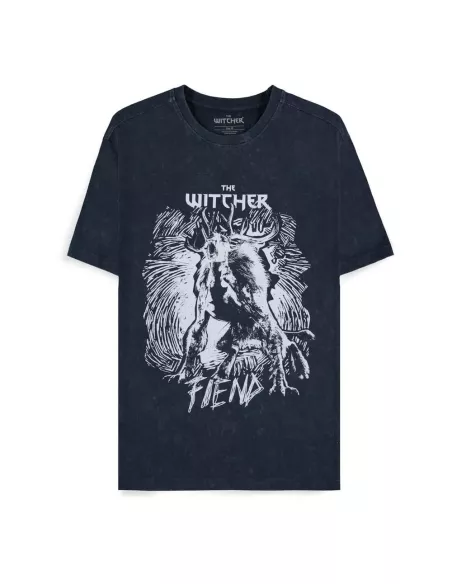 The Witcher T-Shirt Dark Blue Fiend  Difuzed