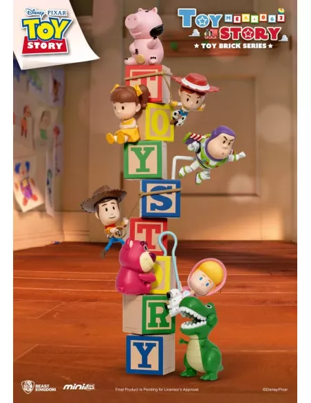 Toy Story Mini Egg Attack Figures 7 cm Brick Series Assortment (8)