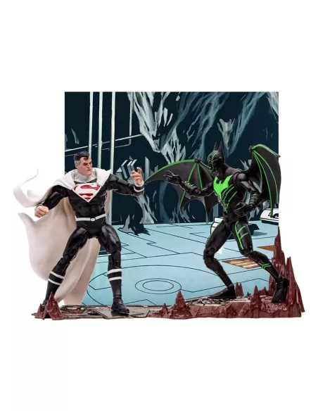 DC Collector Action Figure Pack of 2 Batman Beyond Vs Justice Lord Superman 18 cm  McFarlane Toys
