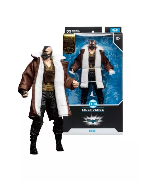 DC Bane The Dark Knight Rises Trench Coat Variant Gold Label 18 cm
