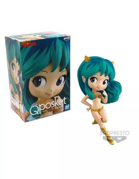 Official Lamù CHIBI LUM II VER. A Urusei Yatsura Q Posket Figure 15cm