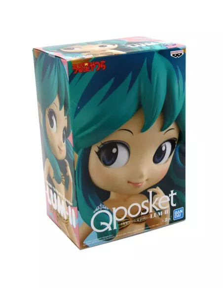 Official Lamù CHIBI LUM II VER. A Urusei Yatsura Q Posket Figure 15cm
