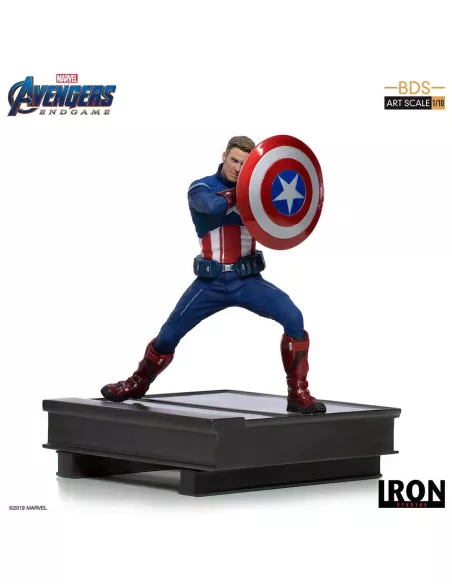 Captain America 2023 Avengers Endgame BDS Art Scale Statue 1/10 19 cm