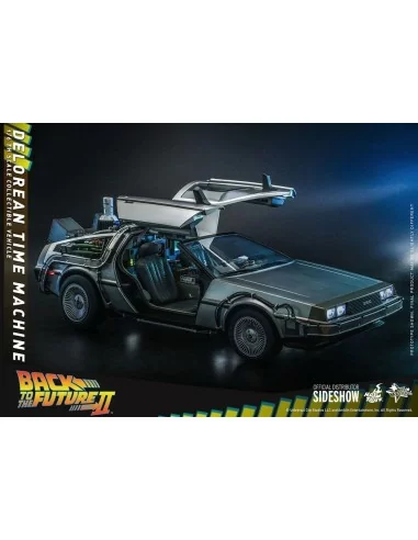 Back to the Future Movie Masterpiece Vehicle 1/6 DeLorean Time Machine 72 cm - 1 - 