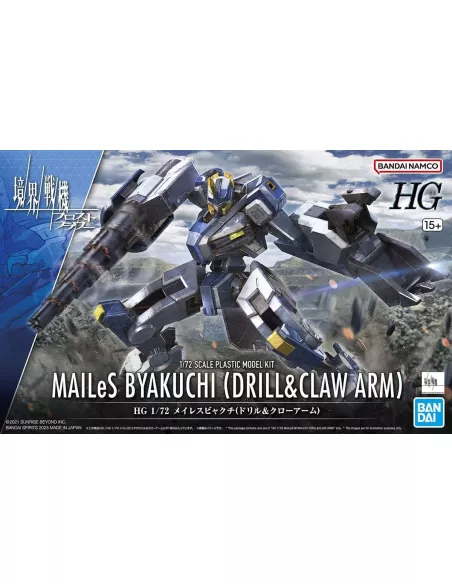 Hg Mailes Byakuchi Drill & Claw Arm 1/72 Amaim Warrior at the Borderline Kyokai senki