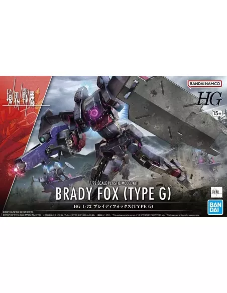 Hg Brady Fox Type G 1/72 Amaim Warrior at the Borderline Kyokai senki  Bandai Hobby