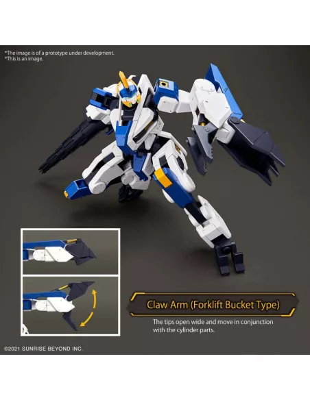Hg Mailes Byakuchi Drill & Claw Arm 1/72 Amaim Warrior at the Borderline Kyokai senki