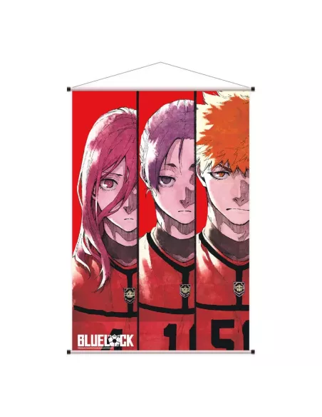 Blue Lock Wallscroll Team Red 60 x 90 cm  Sakami Merchandise