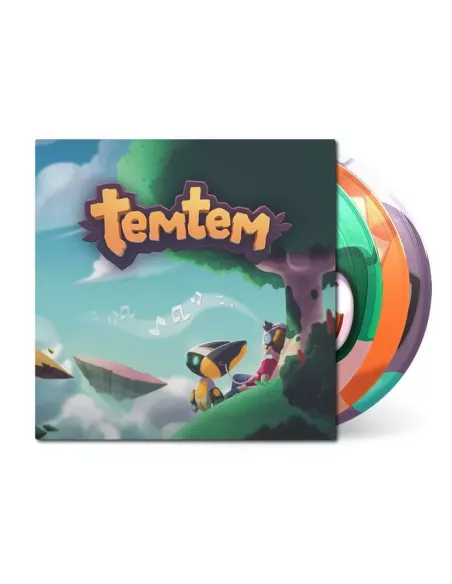 Temtem Original Soundtrack by Damián Sánchez Vinyl 3xLP  Black Screen Records
