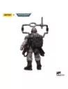 Warhammer 40k Action Figure 1/18 Astra Militarum Cadian Command Squad Veteran with Master Vox 12 cm  Joy Toy (CN)
