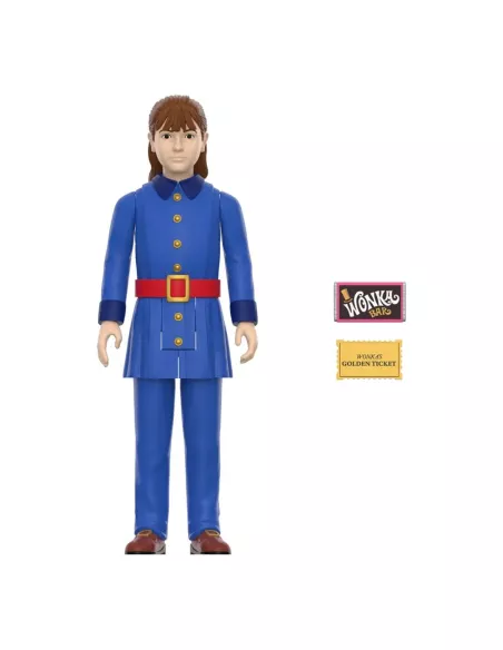 Willy Wonka & the Chocolate Factory (1971) ReAction Action Figure Violet Beauregarde Wave 01 10 cm  Super7