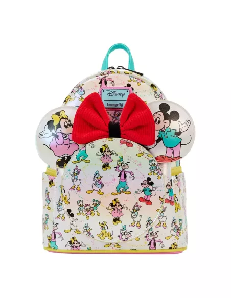 Disney by Loungefly Backpack & Headband Set Mickey & Friends 100th Anniversary AOP