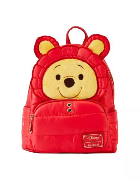Disney by Loungefly Backpack Winnie The Pooh Puffer Jacket Cosplay