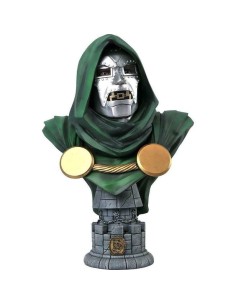 Doctor Doom Busto Resin 25 Cm 1/2 Scale Legends In 3d Marvel - 1