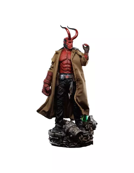 Hellboy Deluxe Art Scale Statue 1/4 Hellboy cm  Iron Studios