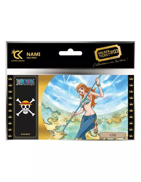One Piece Golden Ticket Black Edition 03 Nami Case (10)  Cartoon Kingdom