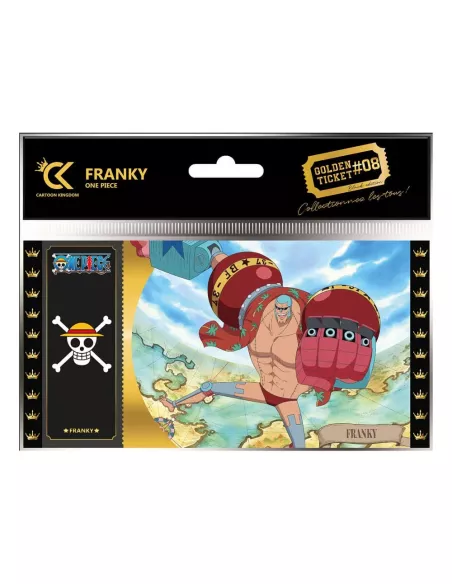 One Piece Golden Ticket Black Edition 08 Franky Case (10)  Cartoon Kingdom