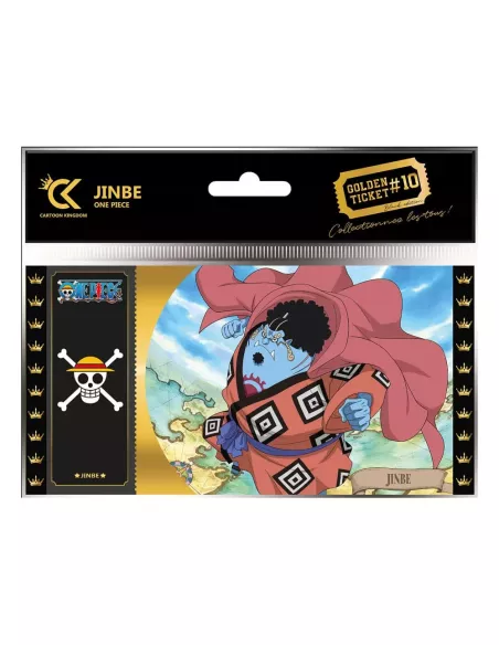 One Piece Golden Ticket Black Edition 10 Jinbe Case (10)  Cartoon Kingdom