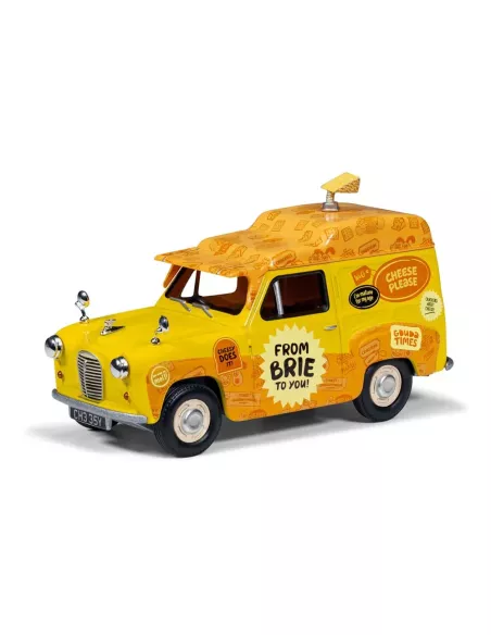 Wallace & Gromit Die Cast Model 1/43 Austin A35 Van - Cheese Please! Delivery Van
