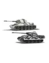 World of Tanks Die Cast Models 2-Pack T-34 vs. Panther  Corgi